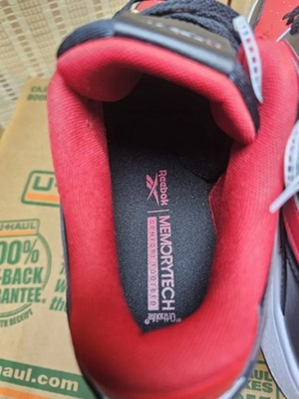 Reebok ATR Chill 100206752 Tennis Shoes Black Red White Men US 13 NWOB